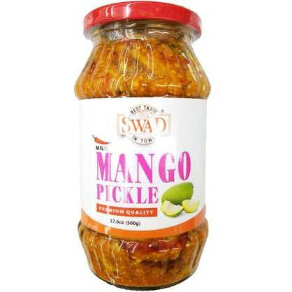 Swad Mango Pickle (Mild) 17.06oz (500g)