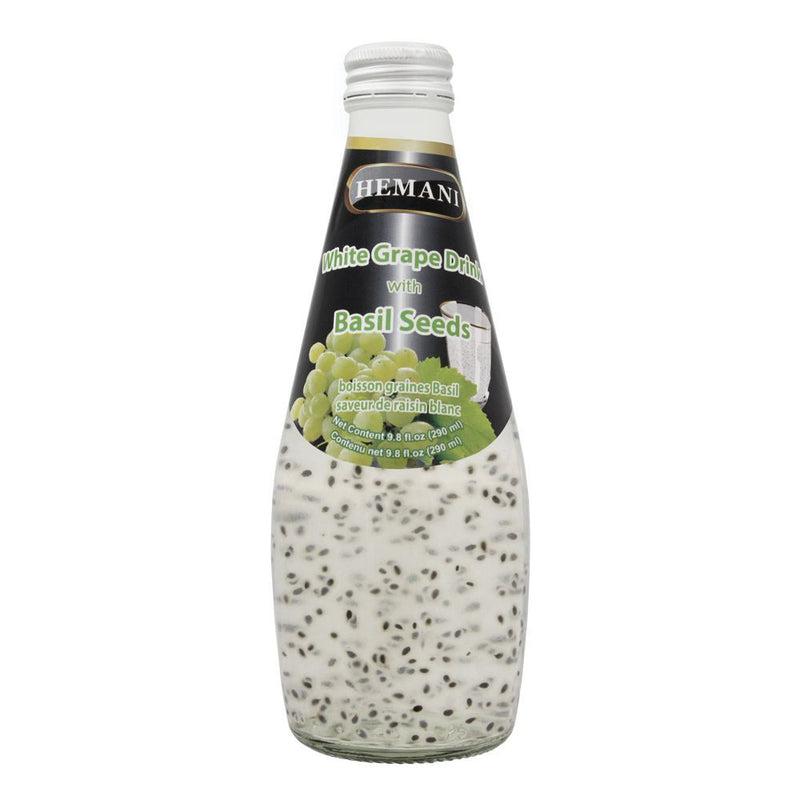 Hemani White Grape Drink with Basil Seed 290ml