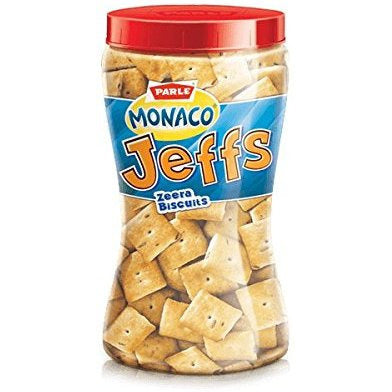 Parle Monaco Jeffs, Zeera Crackers, 7oz