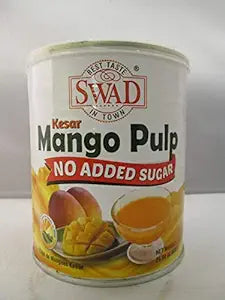 Swad Kesar Mango Pulp. No Added Sugar, 850g