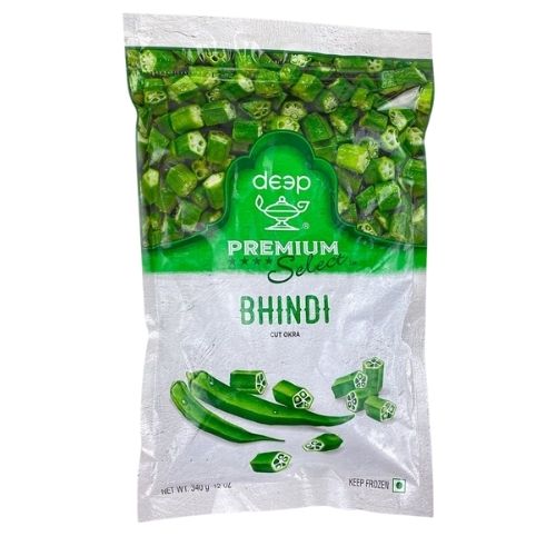 Deep Frozen Bhindi Cut, 12oz (340g)