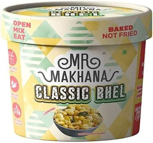 Mr. Makhana Classic Bhel Mix, 57g