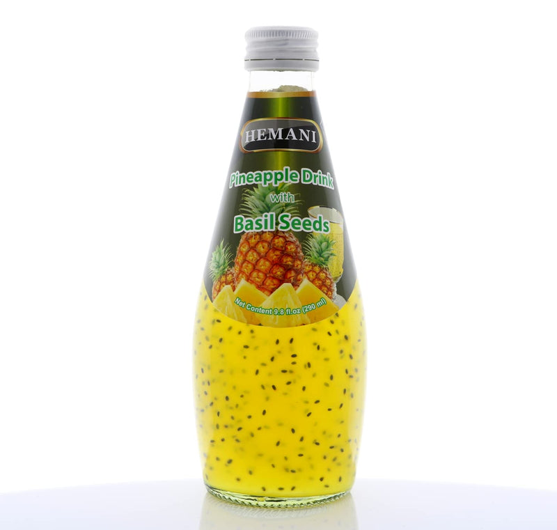 Hemani Pineapple Drink with Basil Seed 290ml