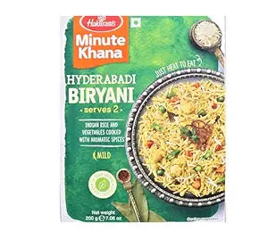 Haldiram's Minute Khana Hyderabadi Biryani 200g