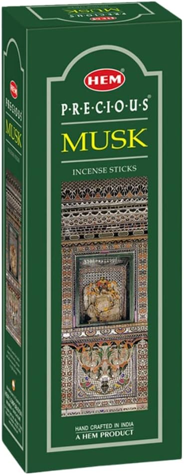 HEM Precious Musk Incense Sticks - 120 Sticks Total