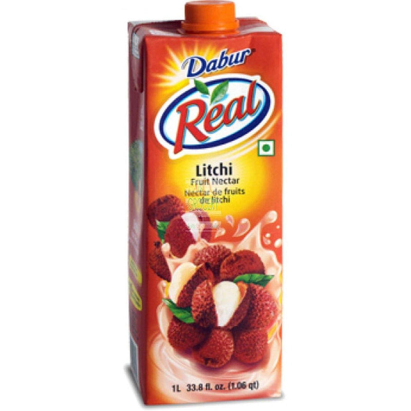 Dabur Real Litchi Fruit Juice Nectar 1 L (33.8fl)