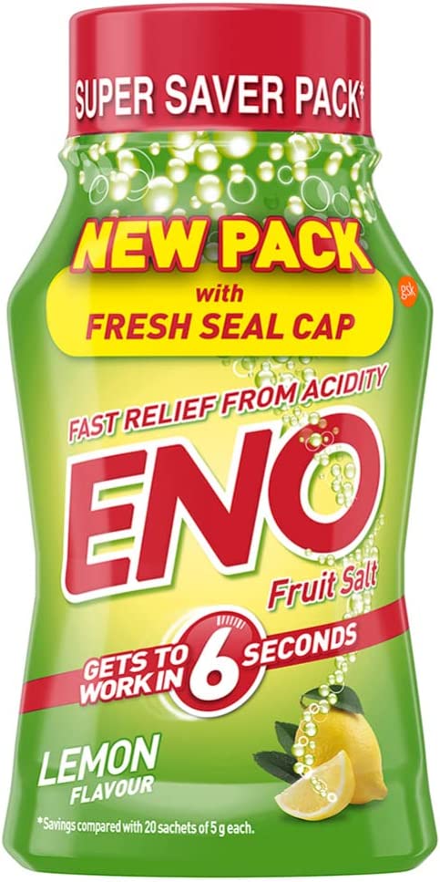 Eno Fruit Salt, Lemon, 100g