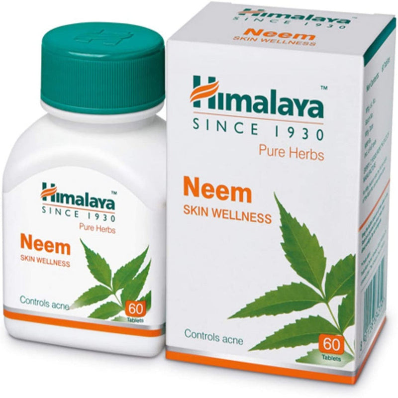 Himalaya Neem Skin Wellness, 60 Tablets