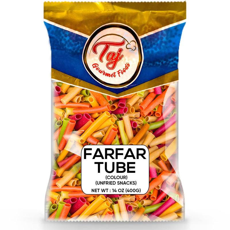 TAJ Fryums Tube Unfried Snacks, 400gm