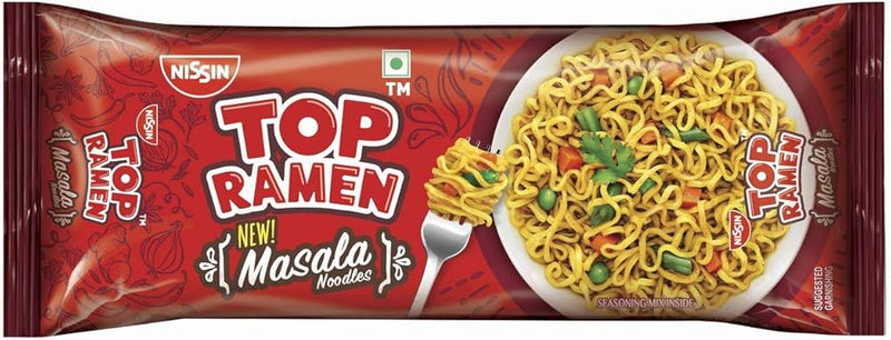 Nissan Top Ramen Masala Noodles (Masala Mazaa), 360g  BEST BEFORE 12/12/2024