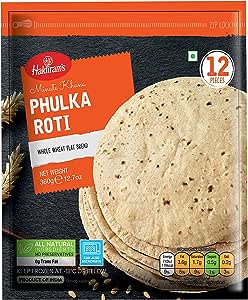 Haldirams Phulka Roti  (12pcs) 360g