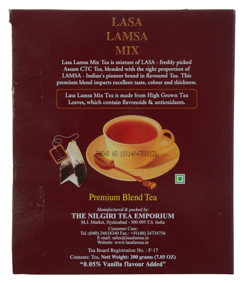 Lasa Lamsa Mix Tea Bag, 100 Tea Bag (200g)