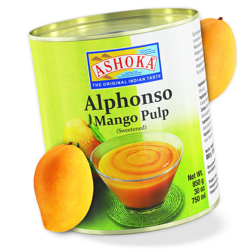 Ashoka Alphonso Mango Pulp 850gms