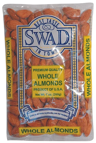 Swad Whole Almonds, 7oz