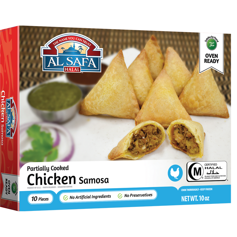 Al Safa Chicken Samosa 10pc 10oz