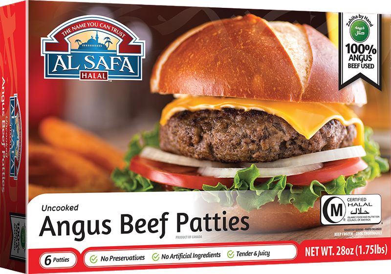 Al Safa Angus Beef Patties, 1.75lbs