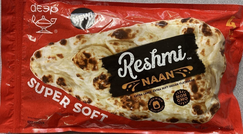 Deep Frozen Reshmi Naan, (4pcs.) 13.4oz (380g)