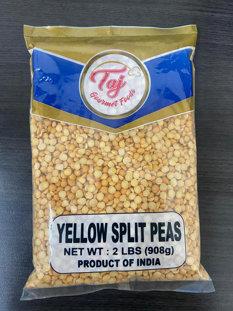 Taj Yellow Split Peas (White Vatana), 2lb