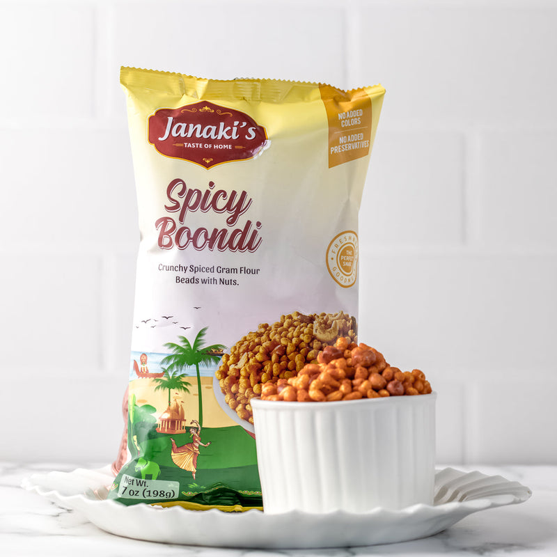 Janaki's Spicy Boondi, 198g