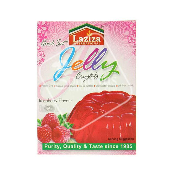 Laziza Jelly Crystals 85g - Raspberry