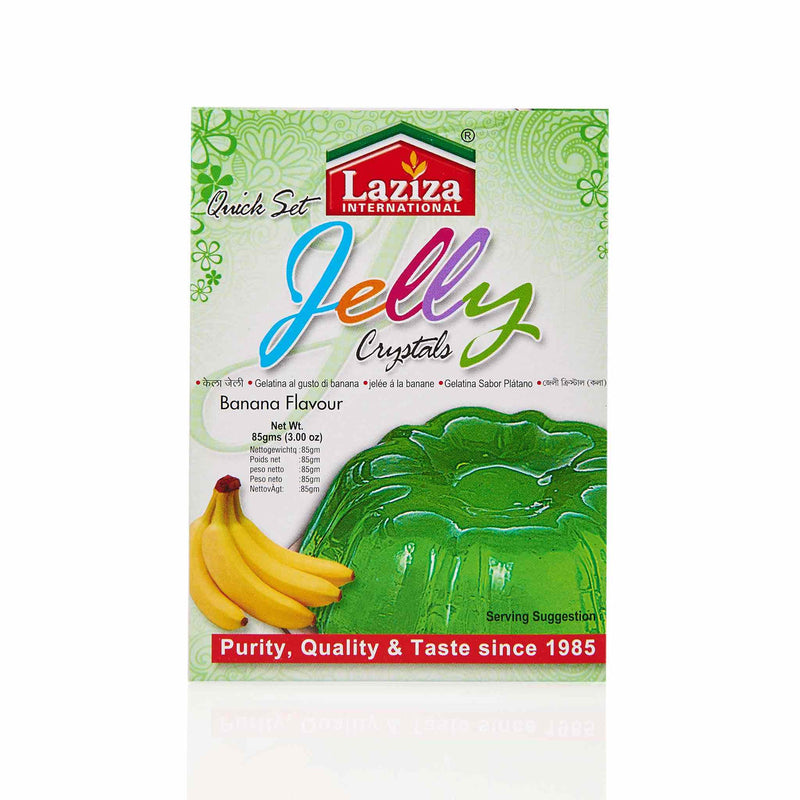 Laziza Jelly Crystals 85g - Banana