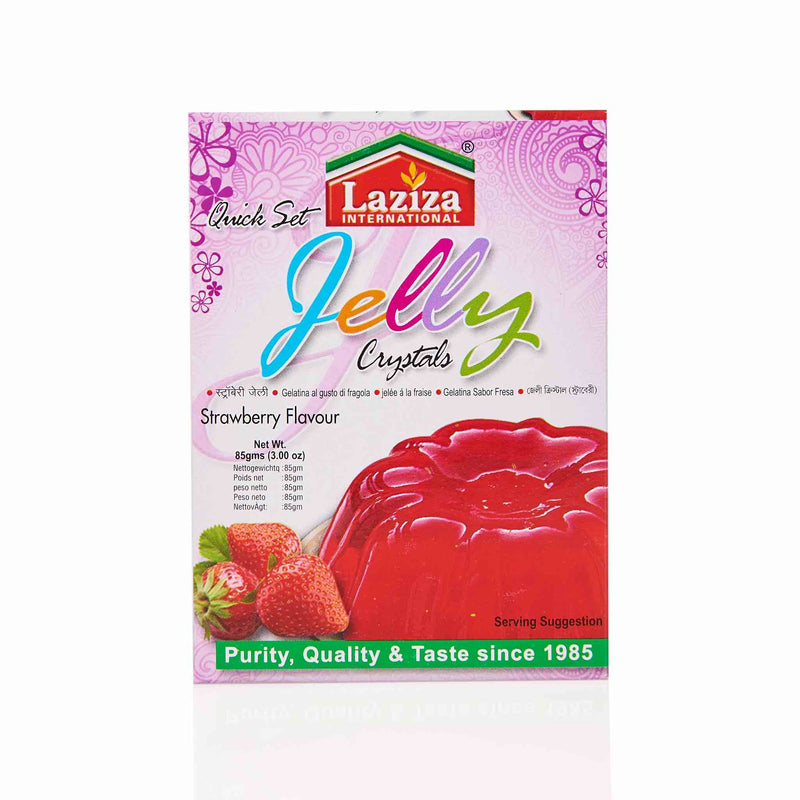 Laziza Jelly Crystals 85g - Strawberry