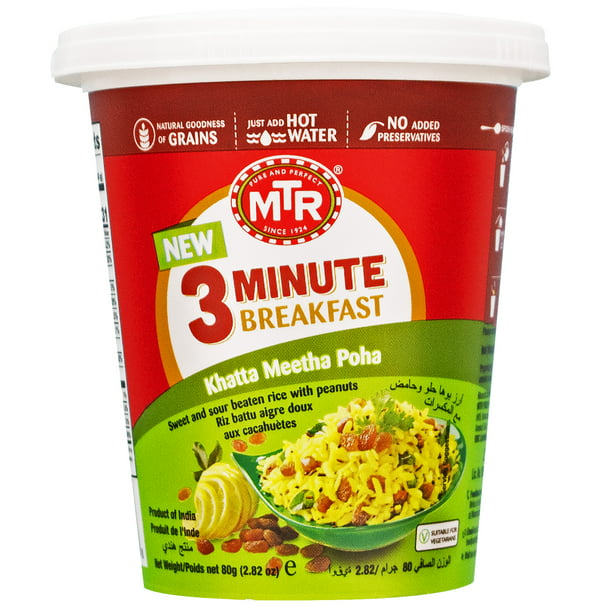 MTR Cup Poha Khatta Metha 2.82oz (80g)