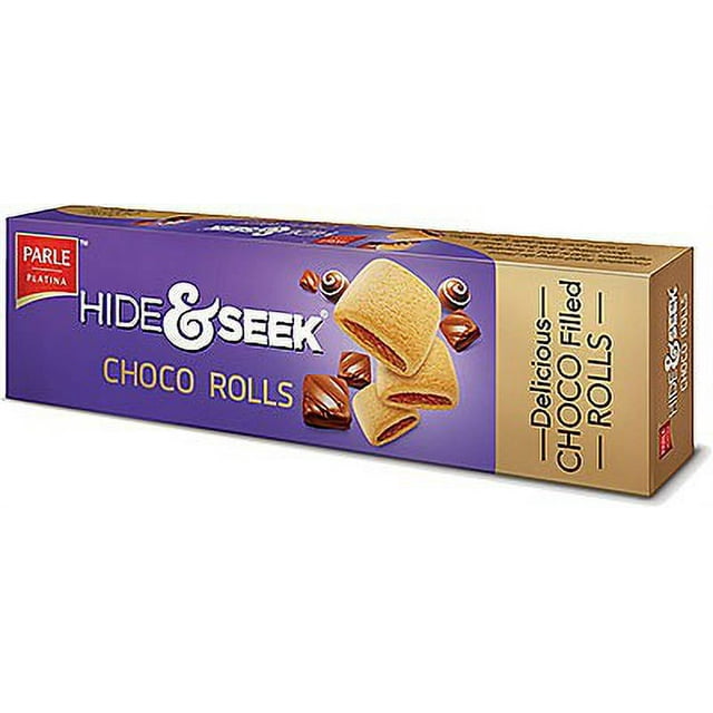 Parle Hide & Seek Choco Rolls, 125g