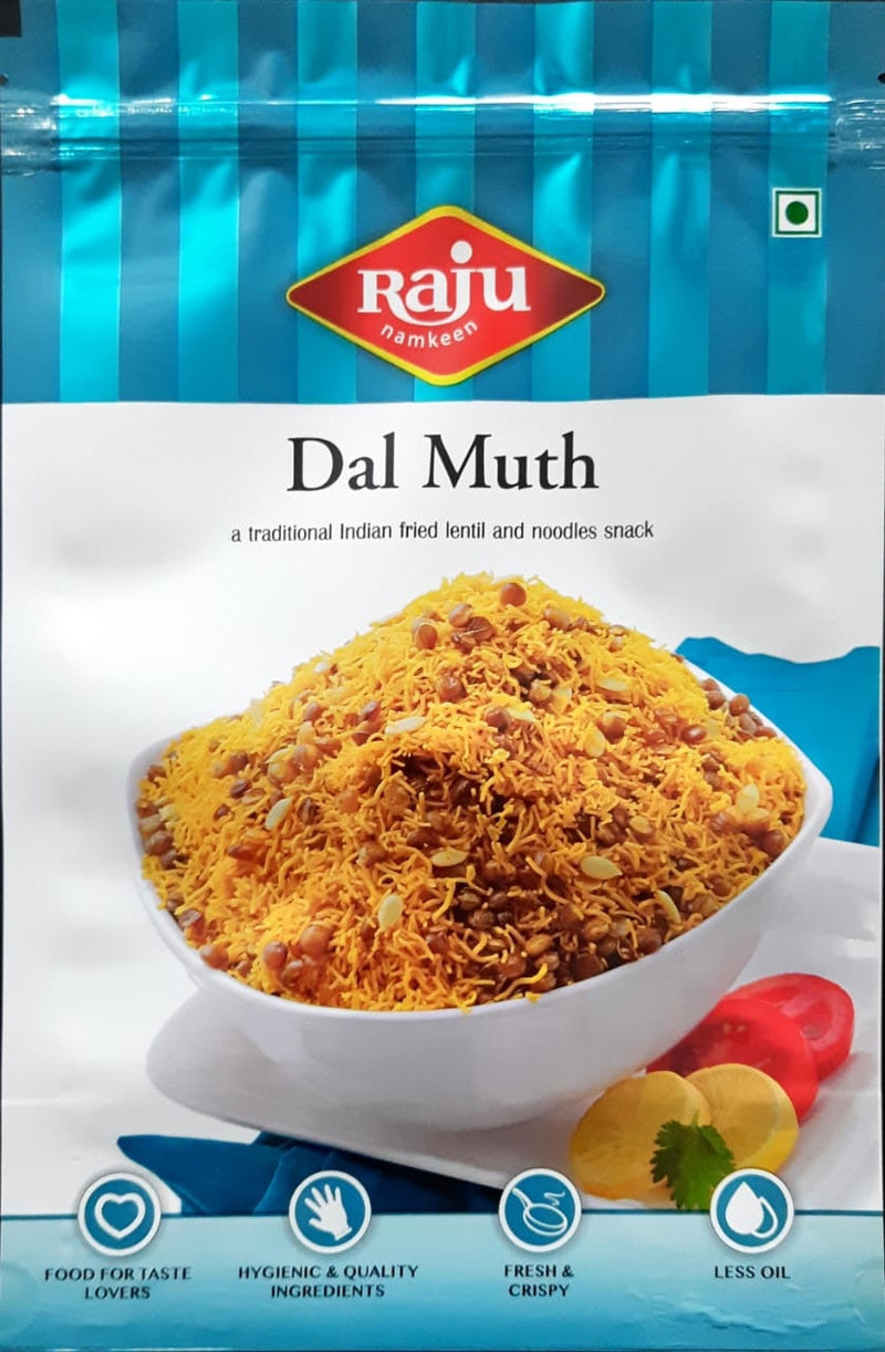 Raju Namkeen Dal Muth, 400g