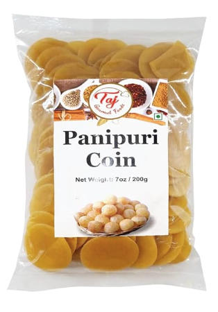 TAJ Pani Puri Coins - (Unfried Pani Puri)