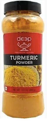 Deep Turmeric Haldi Powder 14oz - JAR