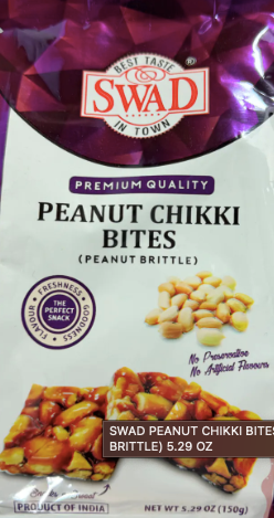 Swad Chikki Peanut Bites 150 gm