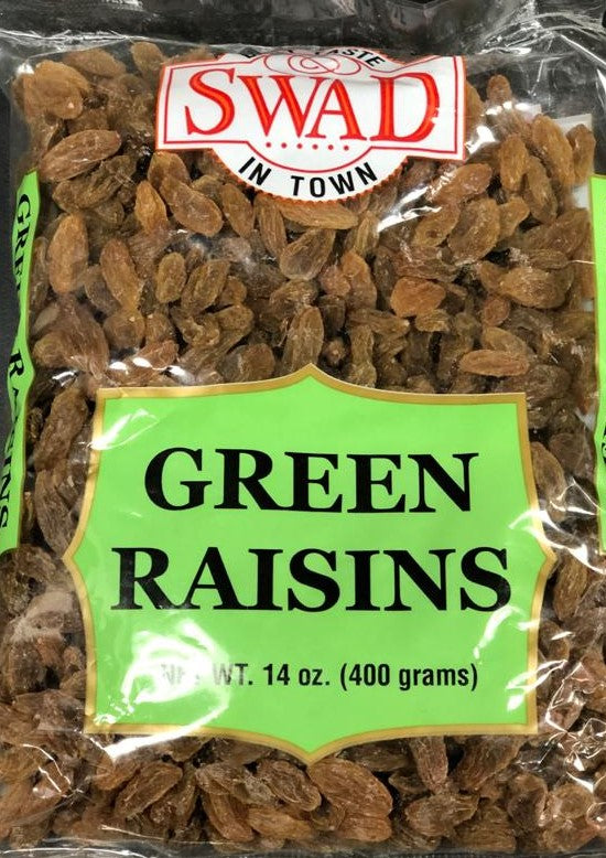 Swad Green Raisins, 14oz