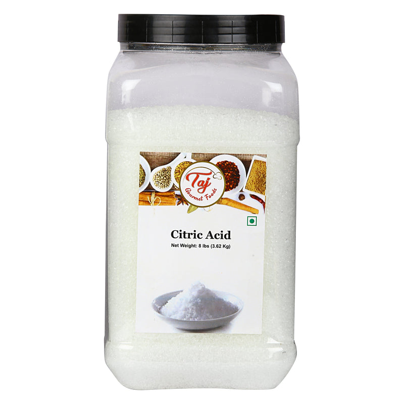 TAJ Citric Acid - 100% Food Grade, All Natural All Purpose,