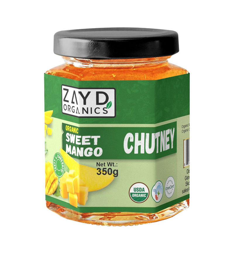 Zayd Organic Sweet Mango Chutney  10.5oz