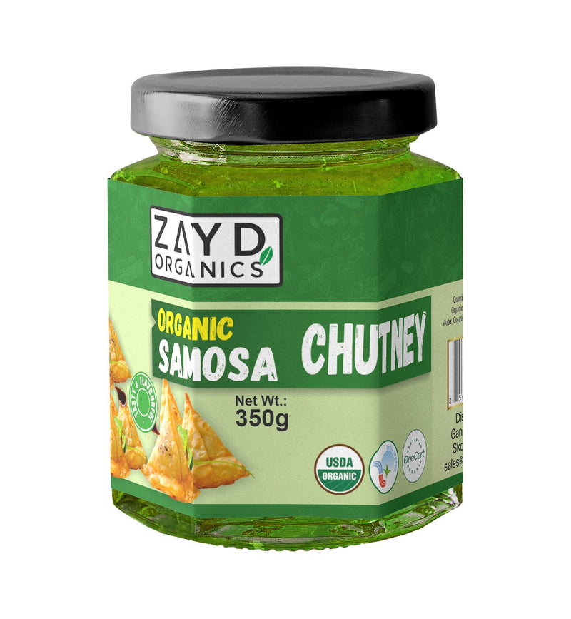 Zayd Organic Samosa Chutney 10.5oz