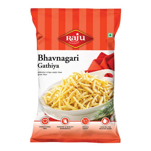 Raju Namkeen Bhavnagri Ganthiya, 400g