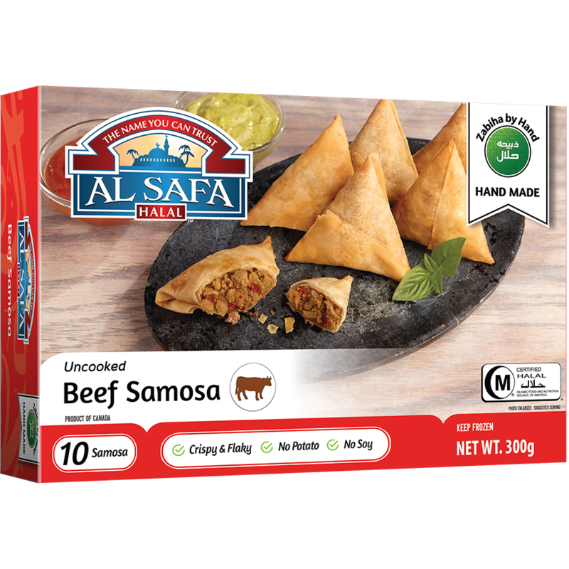 Al Safa Beef Samosa, 10pc 283g