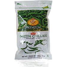 Deep Frozen Green Chilli, 12oz