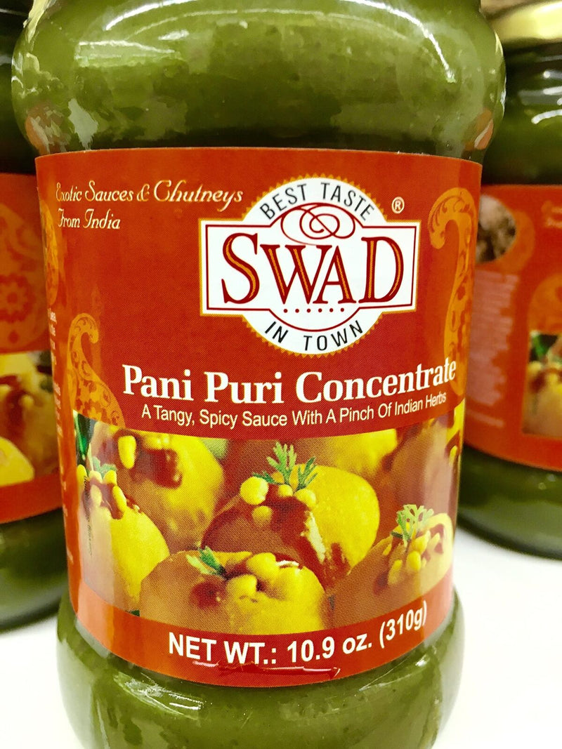 Swad Pani Puri Concentrate (Green), 10.9oz