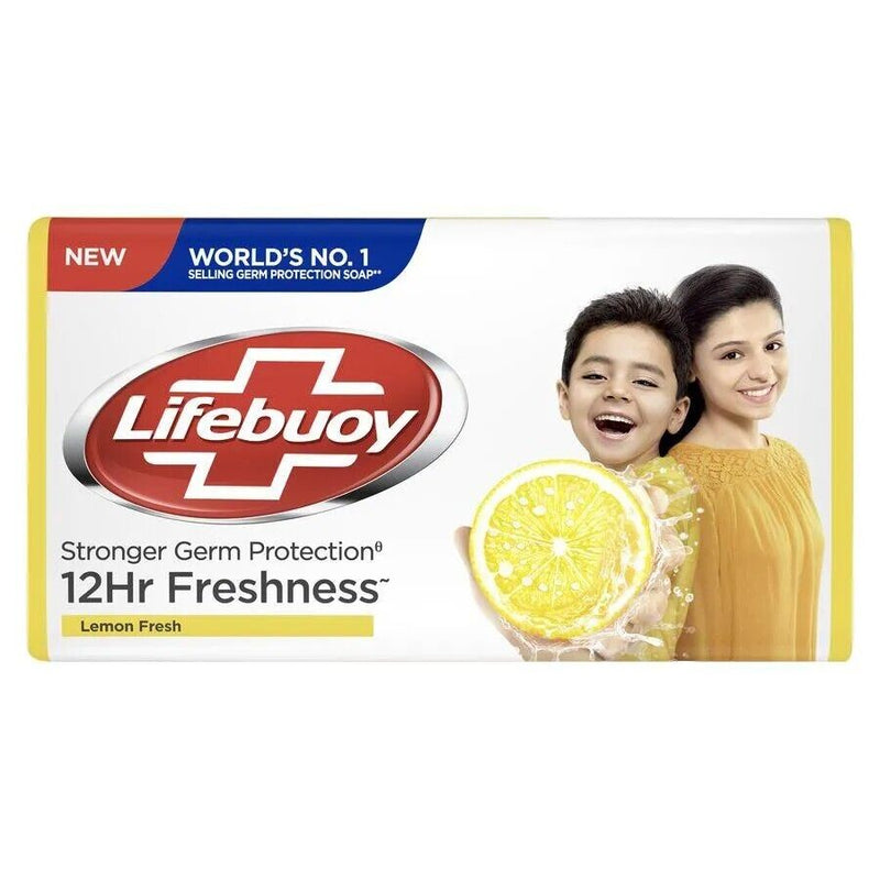 Lifebuoy 12hr Freshness, Lemon Fresh, Soap, 100g