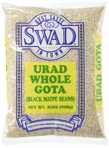 Swad Urad Whole Gota, 2lbs (White)