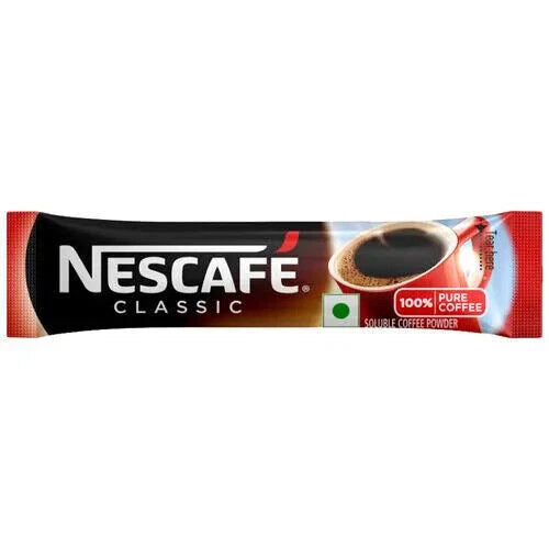 Nescafe Classic - Soluble Instant Coffee Powder  0.9g Satches (12pcs)