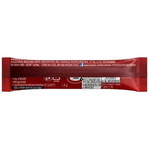 Nescafe Classic - Soluble Instant Coffee Powder  0.9g Satches (12pcs)