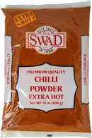 Swad Extra Hot Chilli Powder, 800g