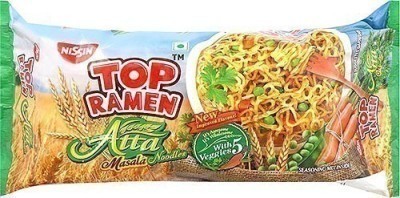 Nissin Top Ramen, Atta Masala, 280g (Pack of 4)