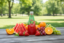 Taj Basil Seed Drink Juice, Watermelon 290ml