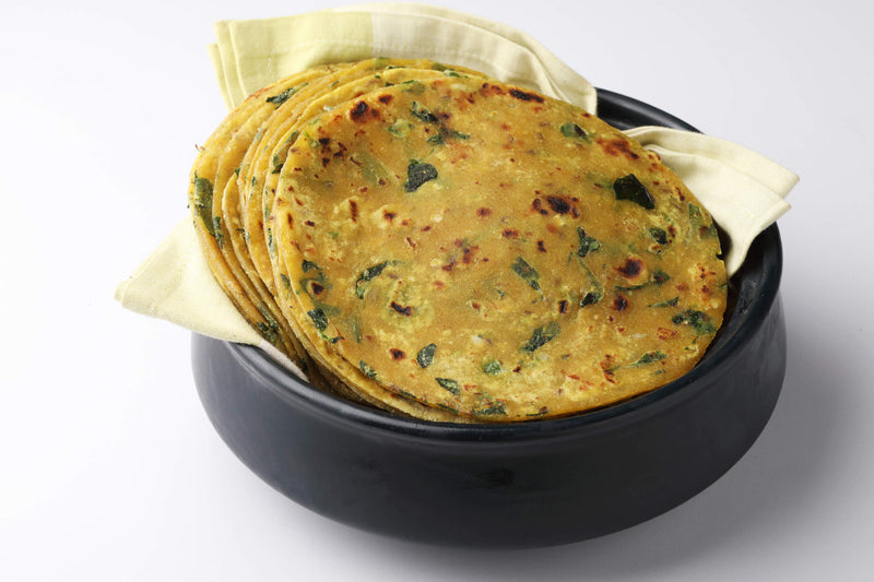 Home Made Fresh Methi Thepla, 5 Pieces