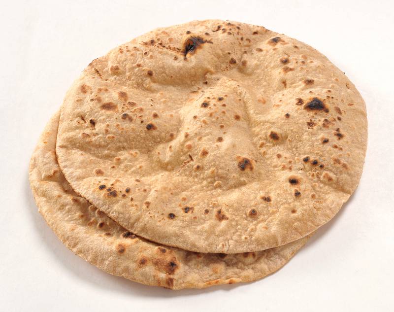 Home Made Fresh Roti Chappati,