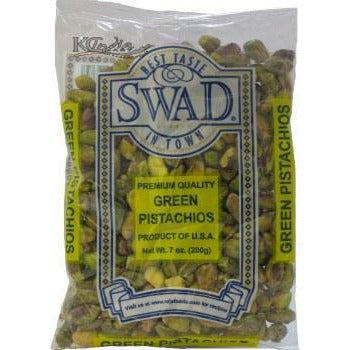 Swad Green Pistachios, Pista, 7oz